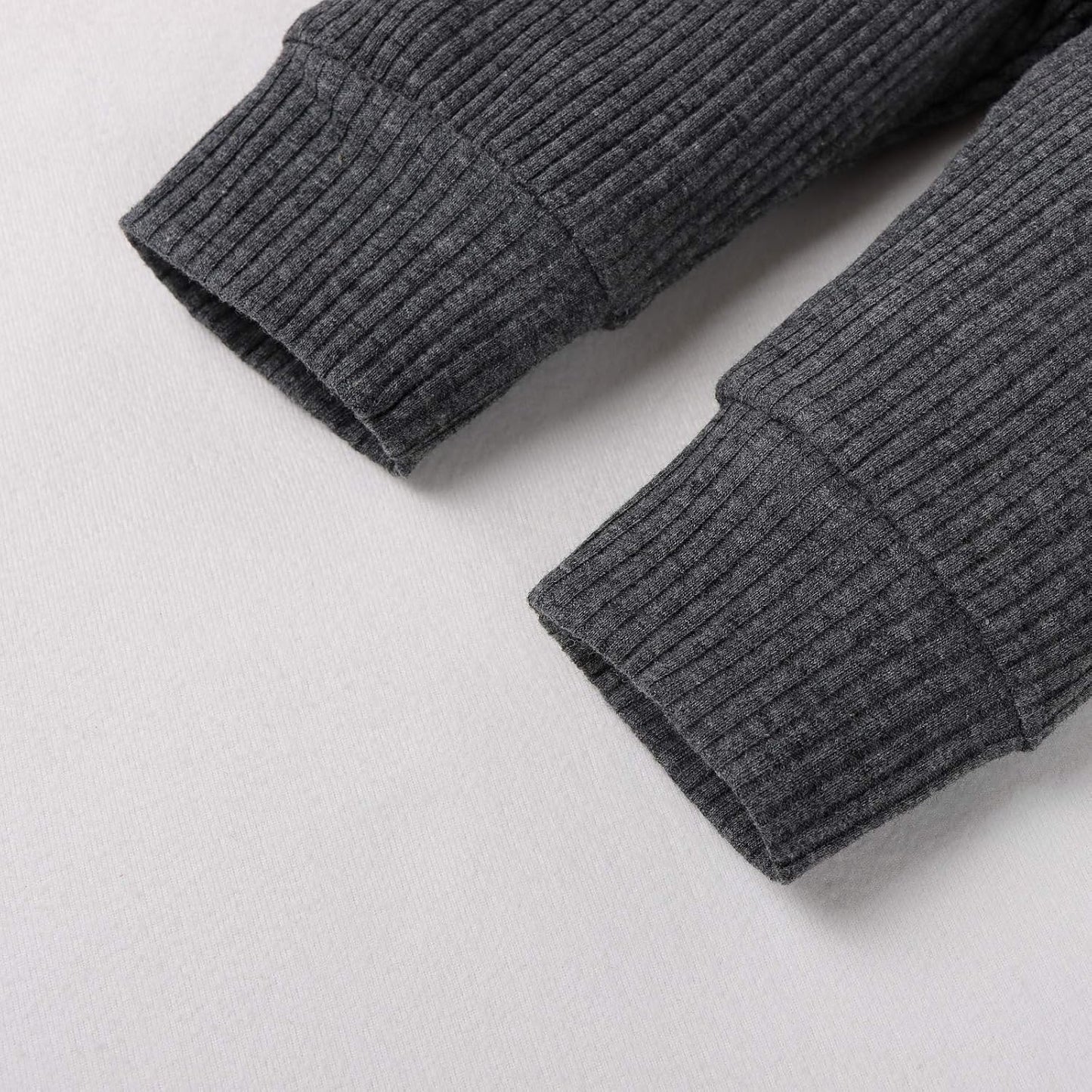 Newborn Baby Boy Fall Clothes 3 6 12 18 24 Months Outfits Long Sleeve Knitted Cotton Romper & Pants Infant Winter Sets