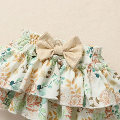 Newborn Infant Baby Girl Clothes Romper Shorts Set Floral Summer Outfits Cute Baby Clothes Girl