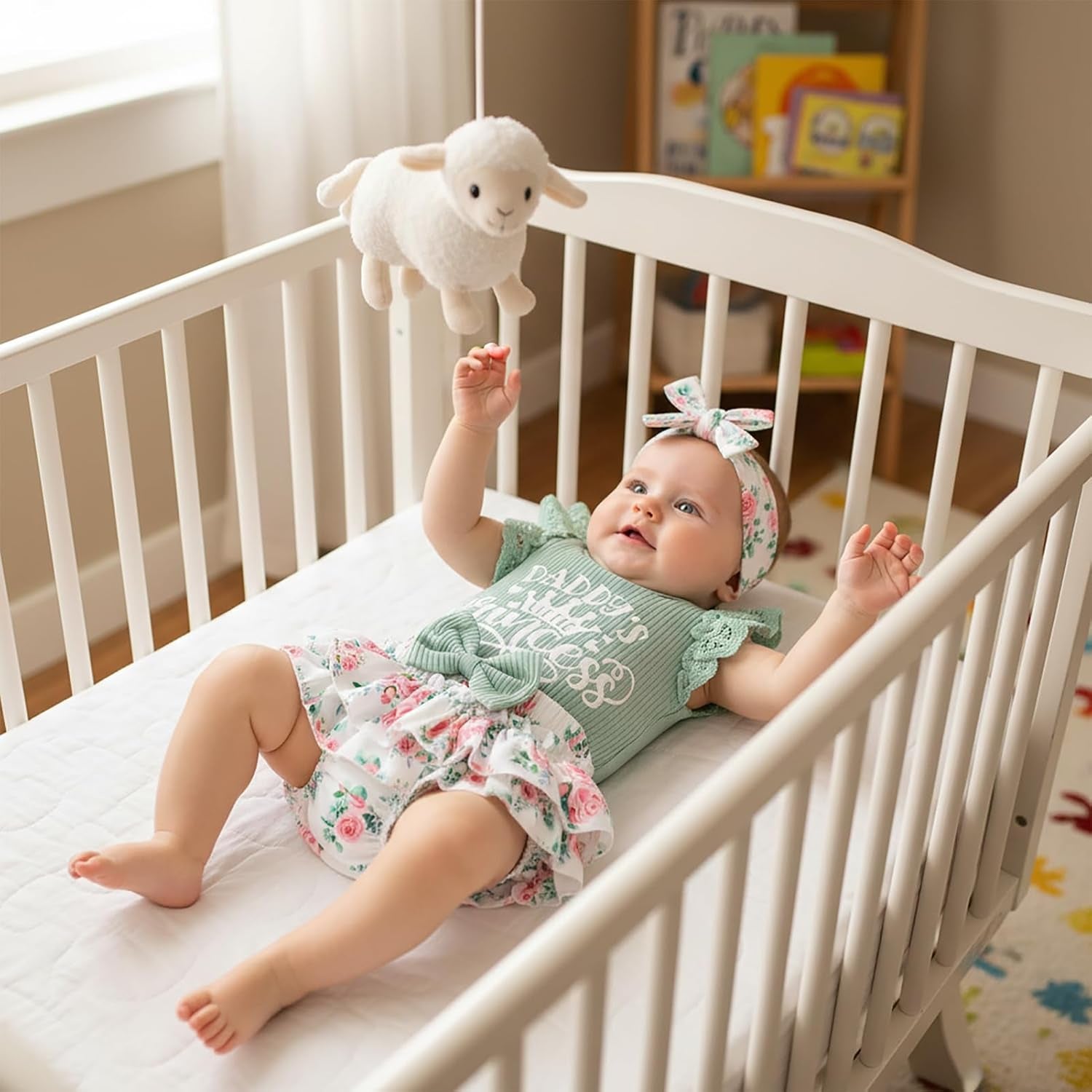 Newborn Baby Girl Clothes Infant Ruffles Romper Shorts Set Floral Summer Outfits Cute Baby Clothes Girl