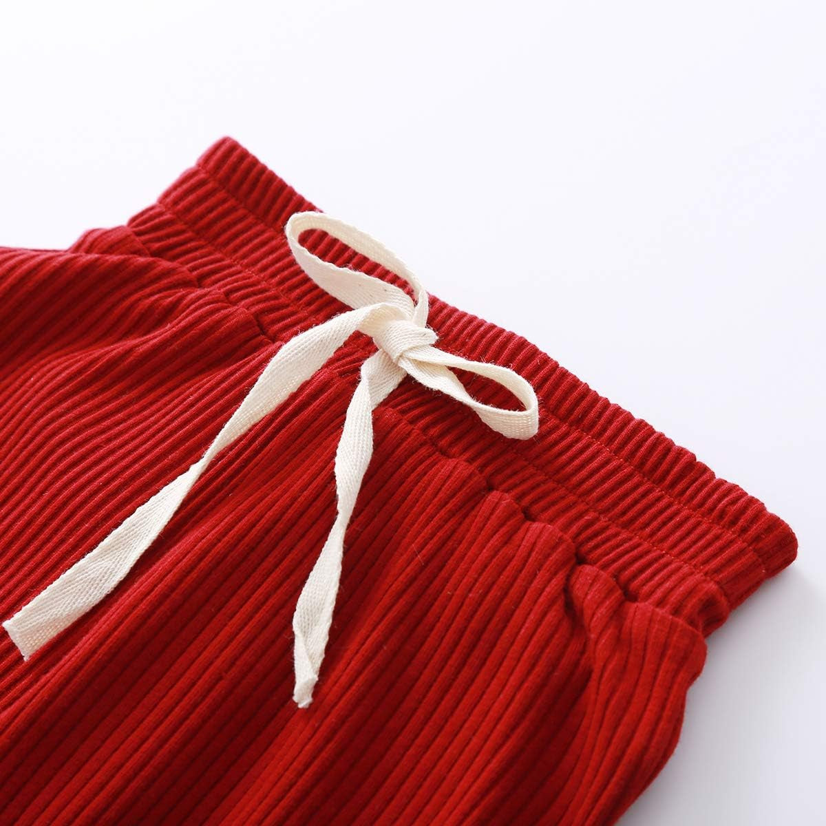 Newborn Baby Boy Fall Clothes 3 6 12 18 24 Months Outfits Long Sleeve Knitted Cotton Romper & Pants Infant Winter Sets