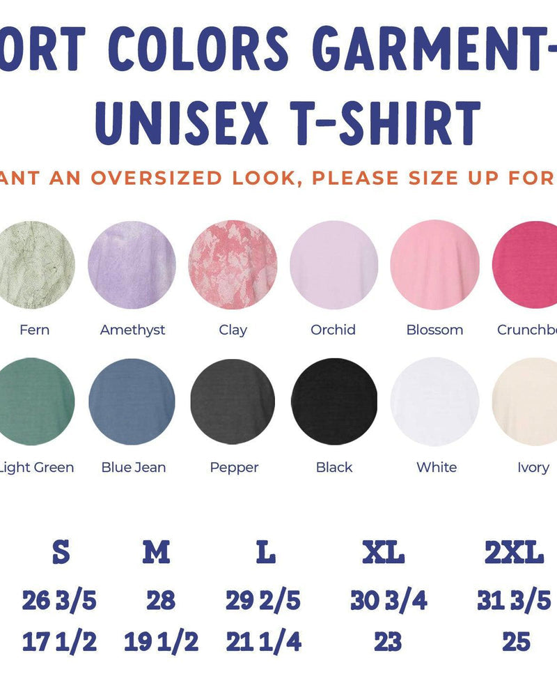 Cool Auntie Comfort Colors Graphic Tees (High School Font)