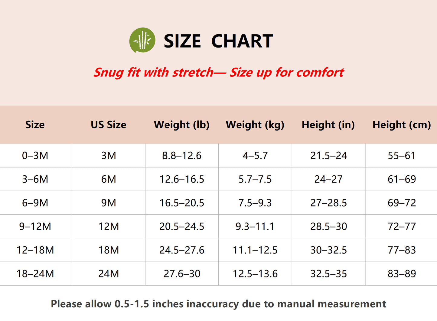 Baby Clothes for Girl Viscose from Bamboo Snug Fit Footless Zip Bodysuits Sleep N Play Pajamas for Newborn Baby Girl Gifts Pink Sleeper 2Pack,6-9 Months