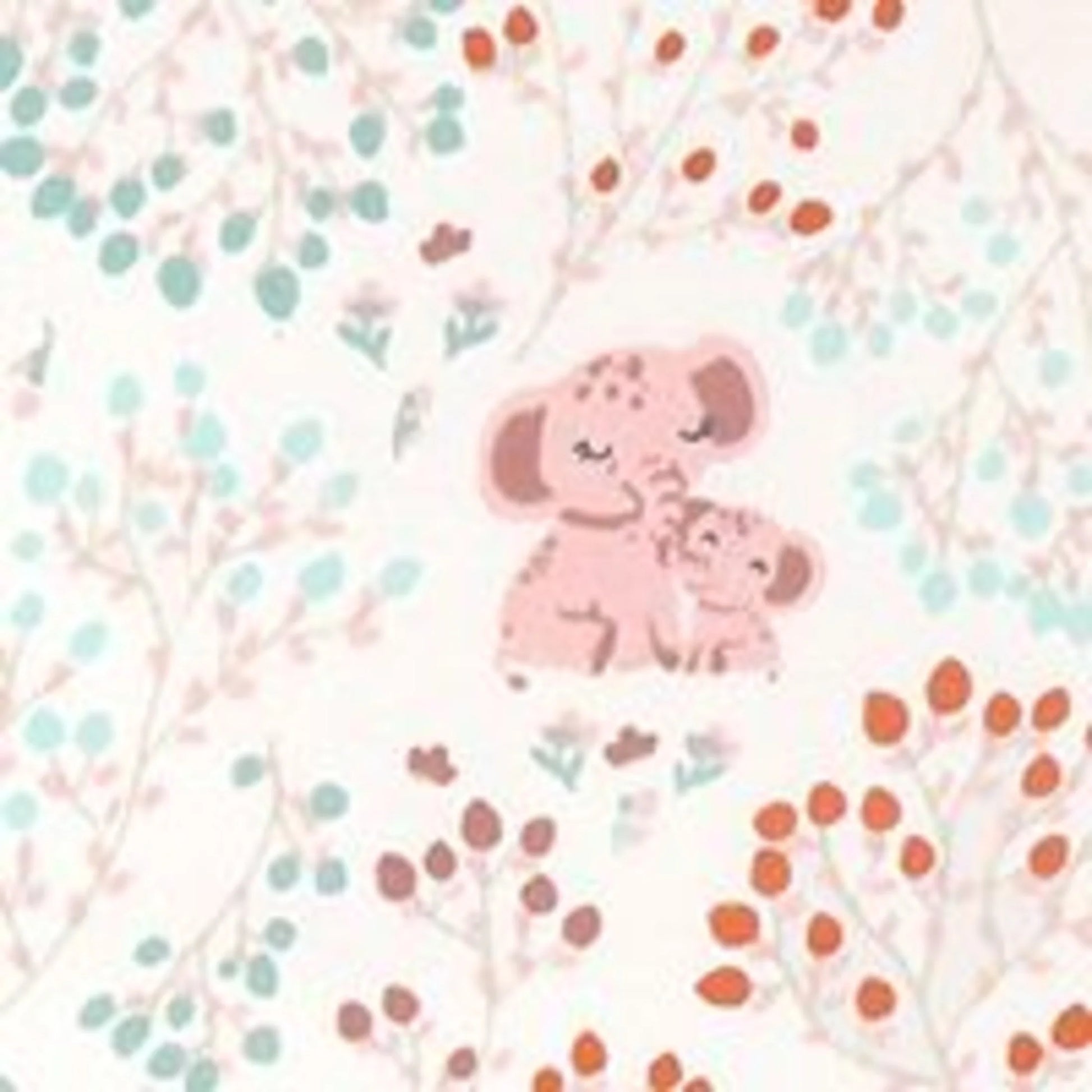 16-Piece Baby Layette Newborn Clothing Gift Set for 6 to 9 Months, Floral Elephant