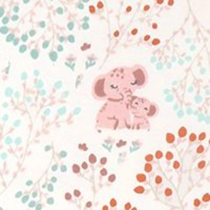 16-Piece Baby Layette Newborn Clothing Gift Set for 6 to 9 Months, Floral Elephant