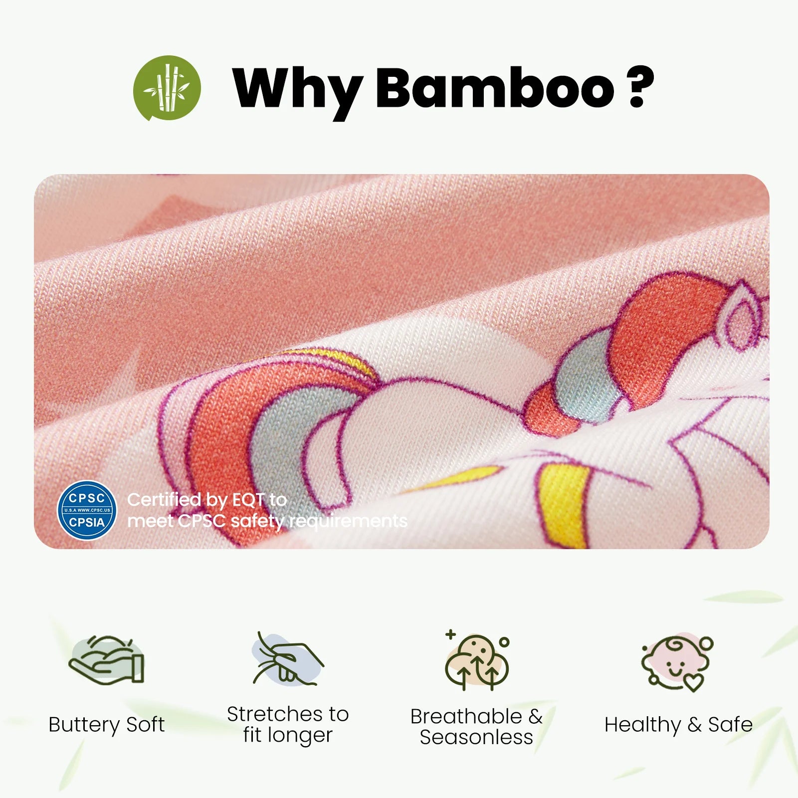 Baby Clothes for Girl Viscose from Bamboo Snug Fit Footless Zip Bodysuits Sleep N Play Pajamas for Newborn Baby Girl Gifts Pink Sleeper 2Pack,6-9 Months