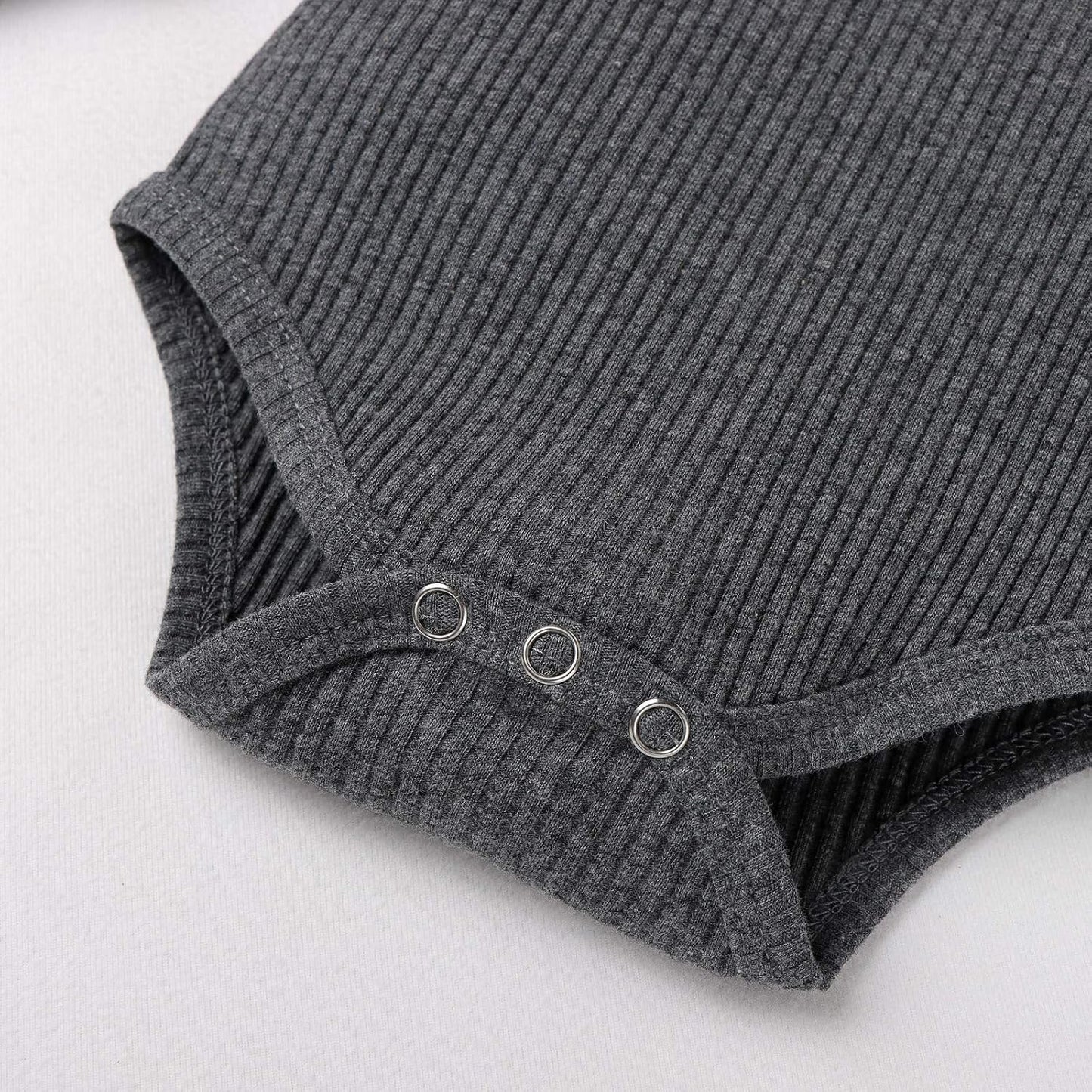 Newborn Baby Boy Fall Clothes 3 6 12 18 24 Months Outfits Long Sleeve Knitted Cotton Romper & Pants Infant Winter Sets