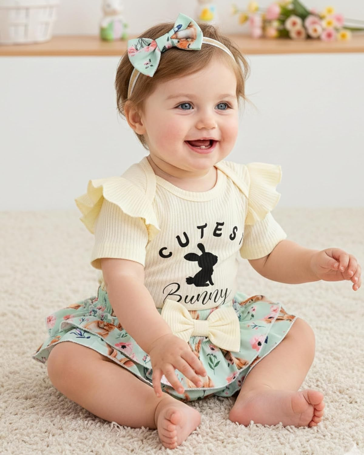 Newborn Infant Baby Girl Clothes Romper Shorts Set Floral Summer Outfits Cute Baby Clothes Girl