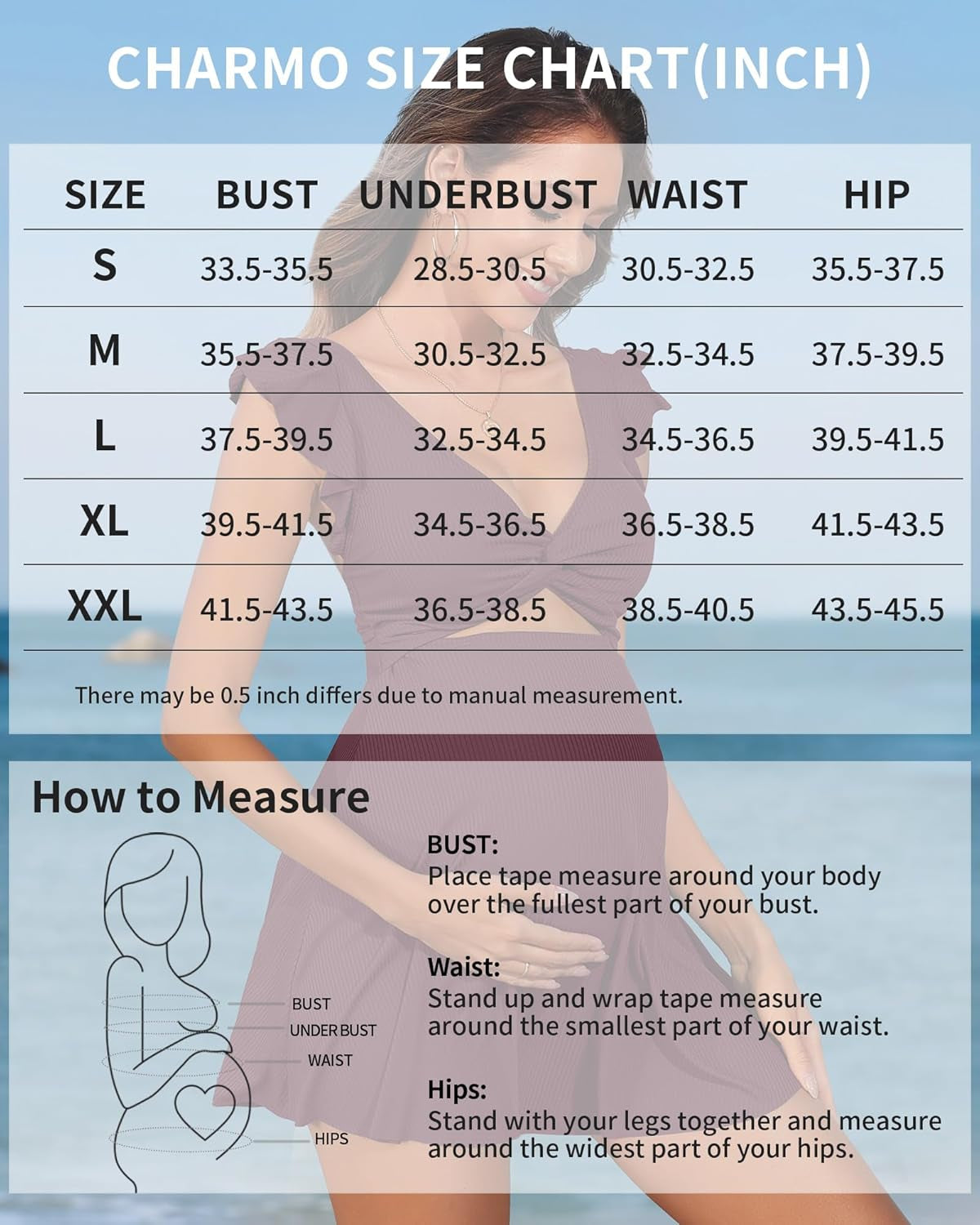 Ruffle Ribbed Maternity Swimsuit One Piece Cutout Pregnancy Bathing Suits Push up Twisted Swimwear Swim Dress