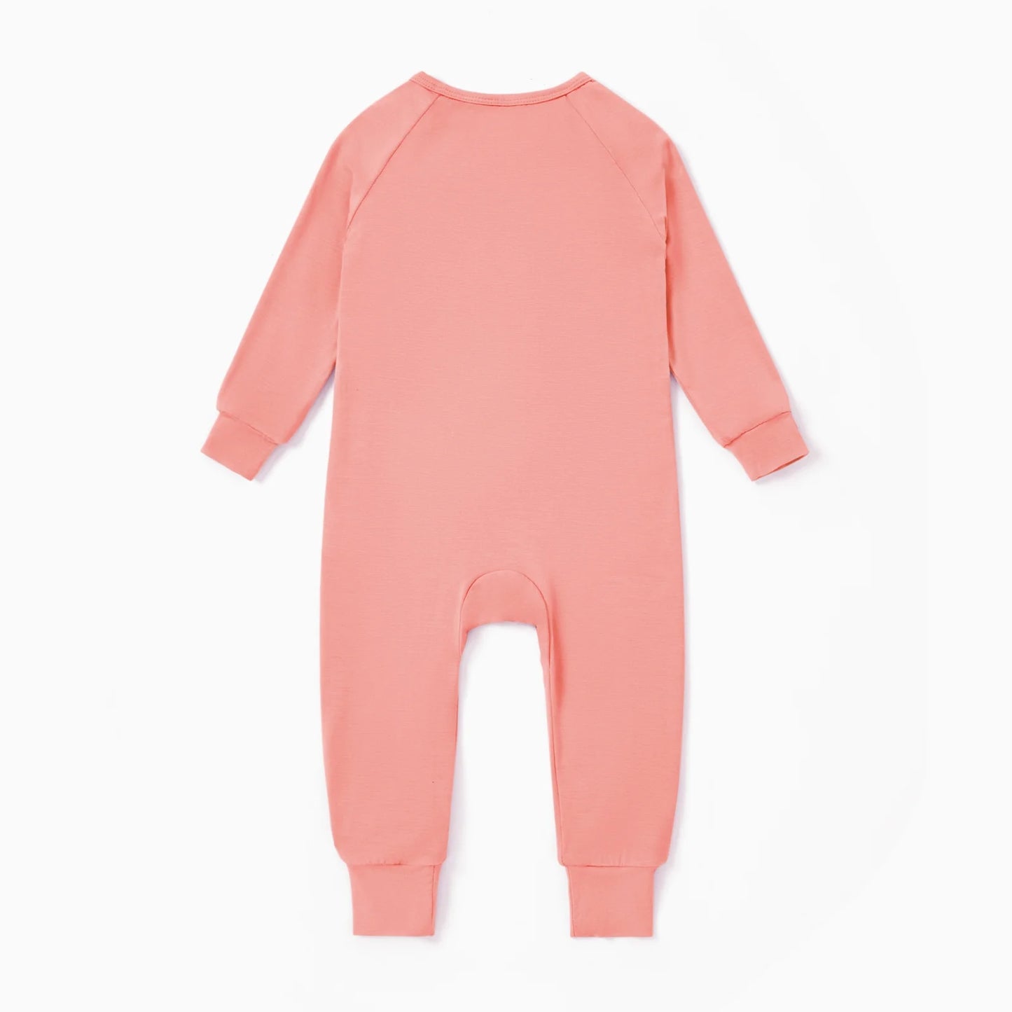 Baby Clothes for Girl Viscose from Bamboo Snug Fit Footless Zip Bodysuits Sleep N Play Pajamas for Newborn Baby Girl Gifts Pink Sleeper 2Pack,6-9 Months