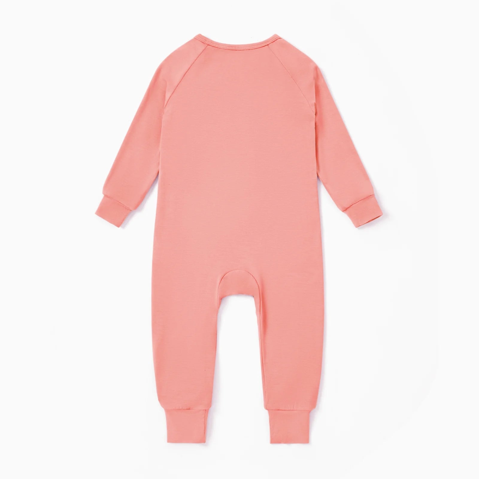Baby Clothes for Girl Viscose from Bamboo Snug Fit Footless Zip Bodysuits Sleep N Play Pajamas for Newborn Baby Girl Gifts Pink Sleeper 2Pack,6-9 Months